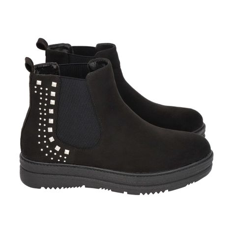 Botin Mujer Negro Olive 03 Police-2