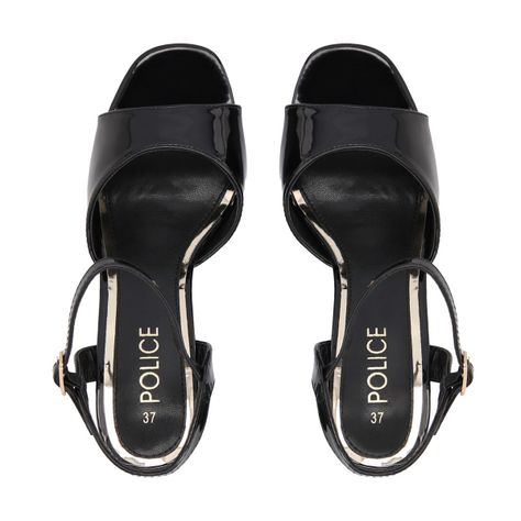 Sandalia Mujer Negro Roxy Police-1