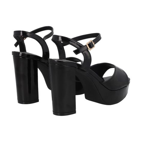 Sandalia Mujer Negro Roxy Police-3