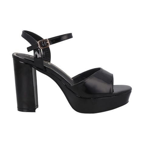 Sandalia Mujer Negro Roxy Police-4