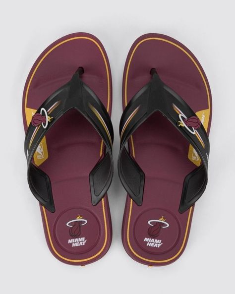 Sandalia Hombre Miami Heats NBA Thong-0