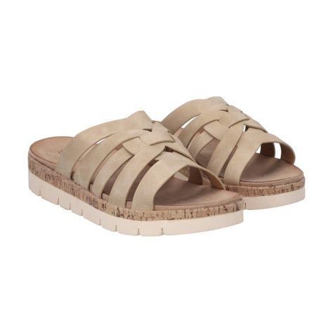Sandalia Mujer Camel Valentina Police-0