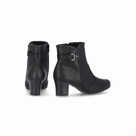 Bota Mujer Negro Laura 80 Piccadilly-2