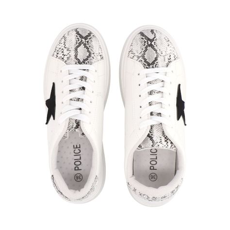 Zapatilla  Star Blanco Police-2