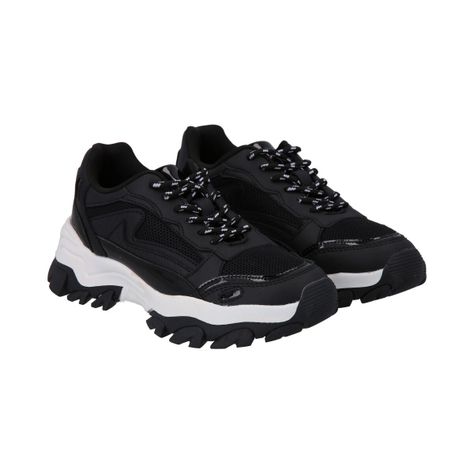Zapatilla Letti II Negro Police-0