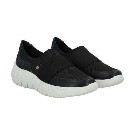 Zapatilla Eliana Blanco/Negro Piccadilly-0