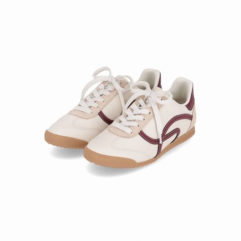 Zapatilla Mujer Vino/Beige Kelly 775 Piccadilly-1