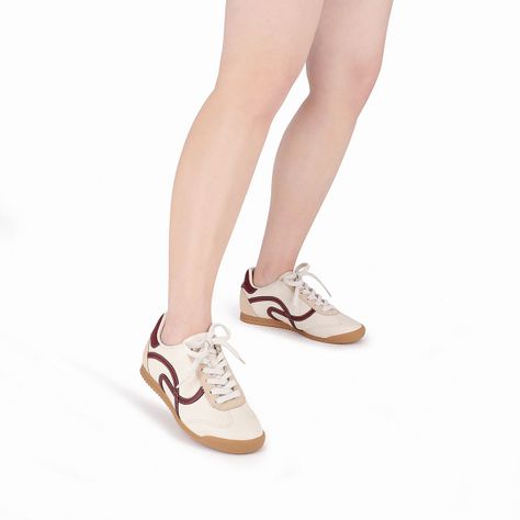 Zapatilla Mujer Vino/Beige Kelly 775 Piccadilly-3