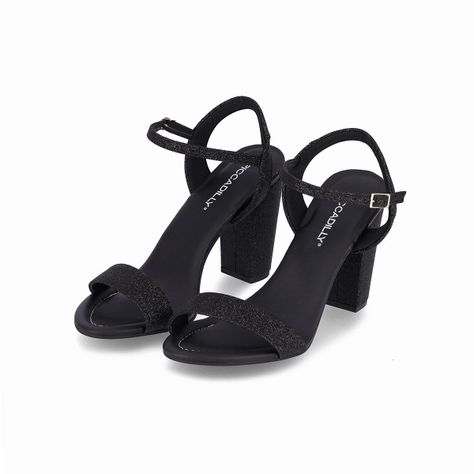Sandalia Mujer Negro/Glitter Rafa Piccadilly-0