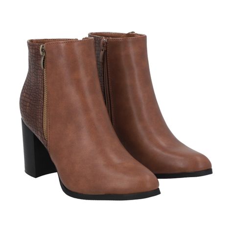 Bota Mujer Camel Alpha Police-0