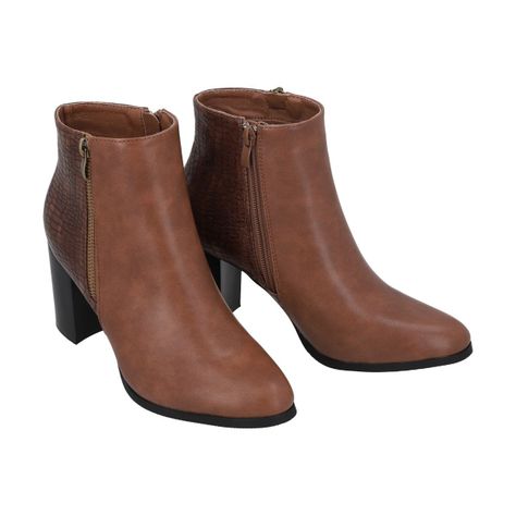 Bota Mujer Camel Alpha Police-1