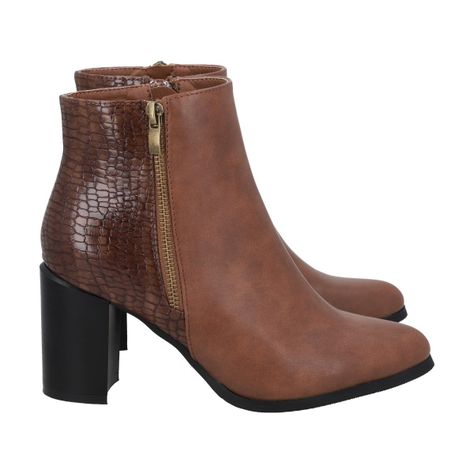 Bota Mujer Camel Alpha Police-2