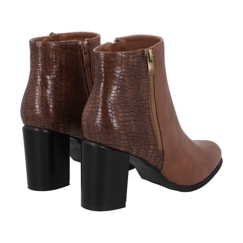 Bota Mujer Camel Alpha Police-4