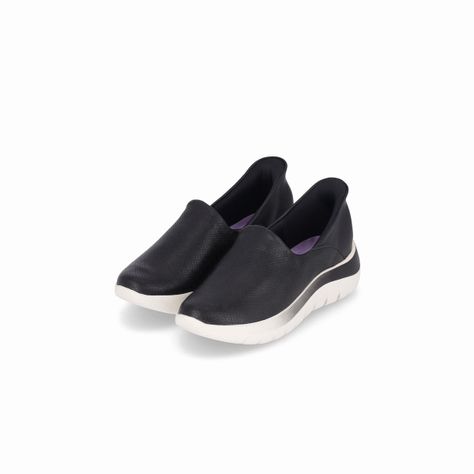 Zapatilla Mujer Negro Slip Fit 826 Piccadilly-1