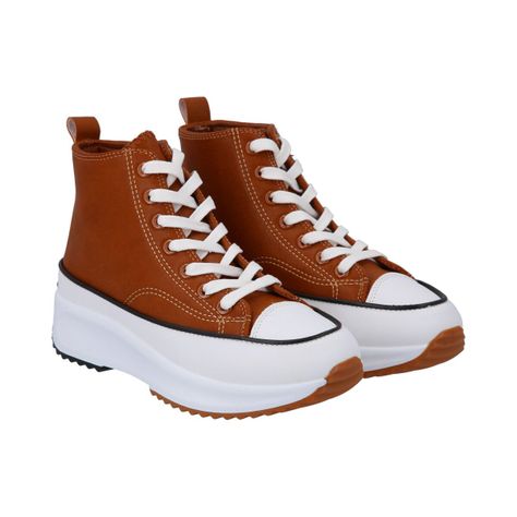 Zapatilla Mujer Café Cherry Police-0