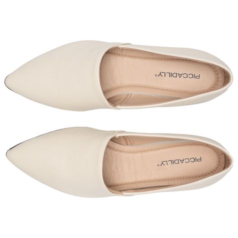 Zapato Mujer Hueso Ana 609 Piccadilly-2