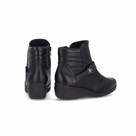 Botin Mujer Negro Beth 53 Piccadilly-2