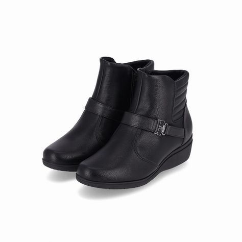 Botin Mujer Negro Beth 53 Piccadilly-3