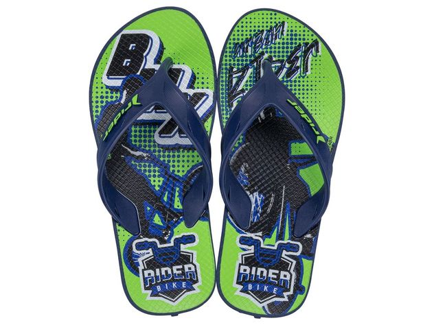 Sandalia Infantil Azul/Verde Street Joy Rider-0