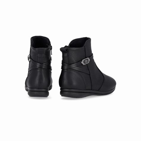 Botin Mujer Negro Sandy Piccadilly-2
