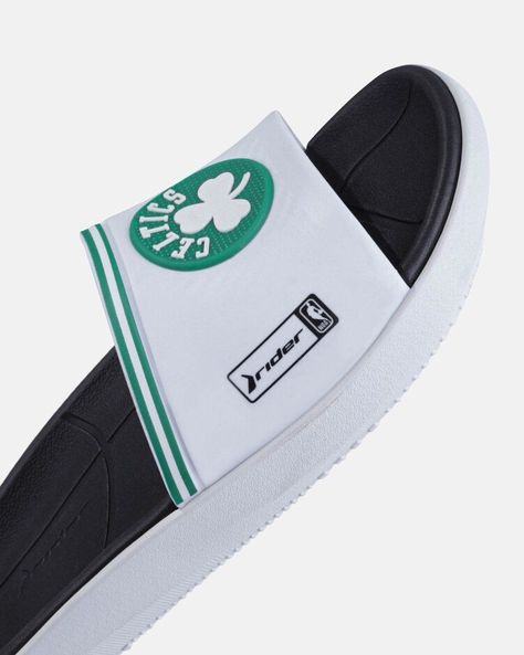 Sandalia Hombre Blanco Celtics NBA 518 Rider-1