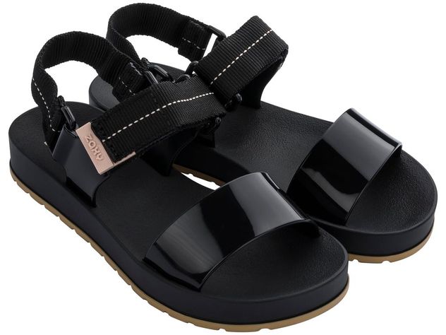 Sandalia Mujer Negro Way Zaxy-0