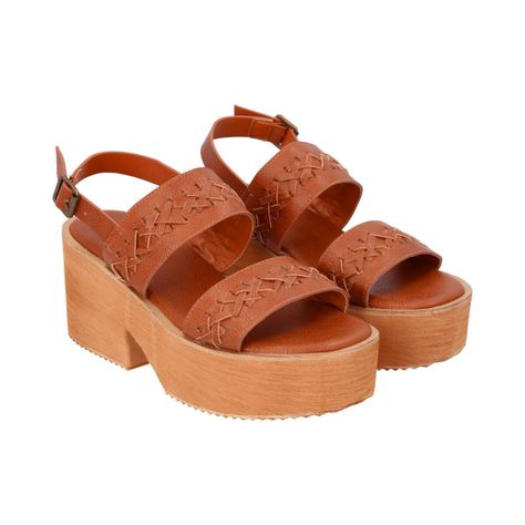 Sandalia Mujer Camel Fini Police-0