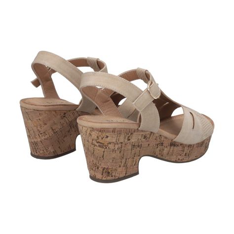 Sandalia Mujer Beige Mora Police-4