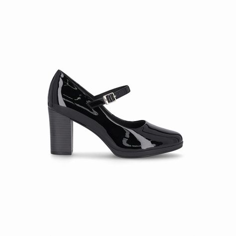 Zapato Mary Jane Mujer Negro Deise 50 Piccadilly-0