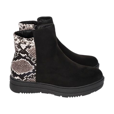 Botin Snake 005 Negro Police-2