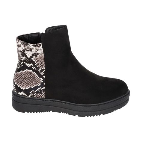 Botin Snake 005 Negro Police-3