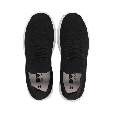 Zapatilla Magda Negro Detogni-2