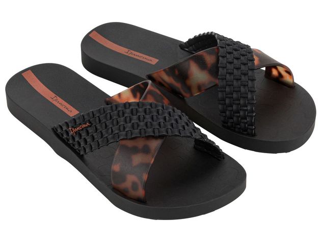Sandalia Mujer Negro/Carey Sense Ipanema-1