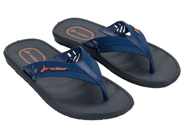 Sandalia Hombre Azul/Naranja  Moving Rider-1