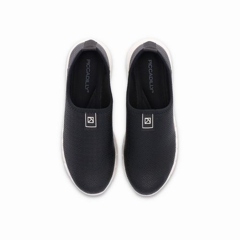 Zapatilla Mujer Negro/Blanco Fabi Piccadilly-1