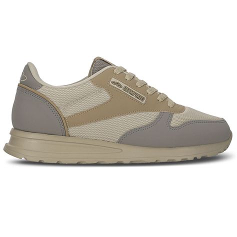 Zapatilla Mujer Jogging 101 Beige/Gris-0