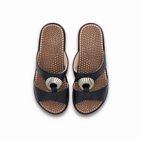 Sandalia Mujer Anabela/Hebilla SPA Negro Piccadilly-1