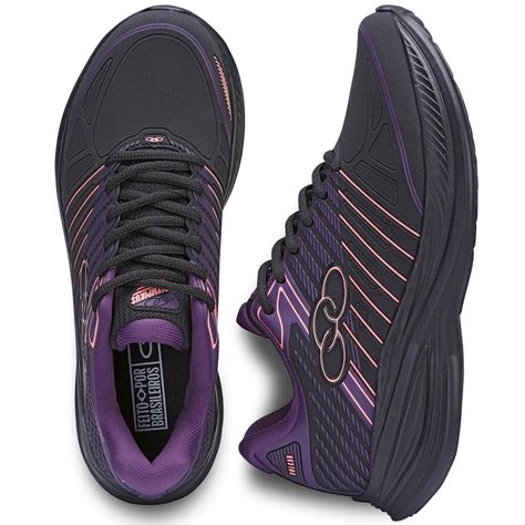 Zapatilla Mujer Volcan Negro/Morado-2