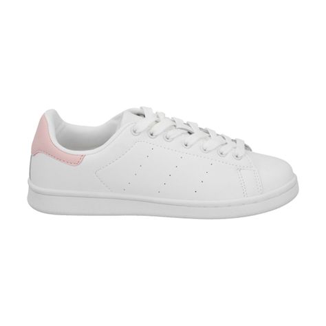 Zapatilla Mujer Blanco/Rosa Joy Police-4