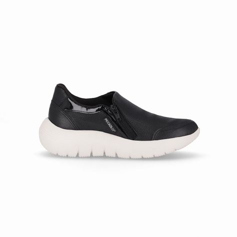 Zapatilla Mujer Negro/Blanco Eliane Piccadilly-0