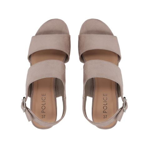 Sandalia Mujer Beige Sofía Police-1
