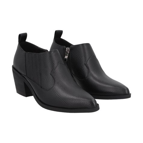 Botin Mujer Negro Dallas Police-0