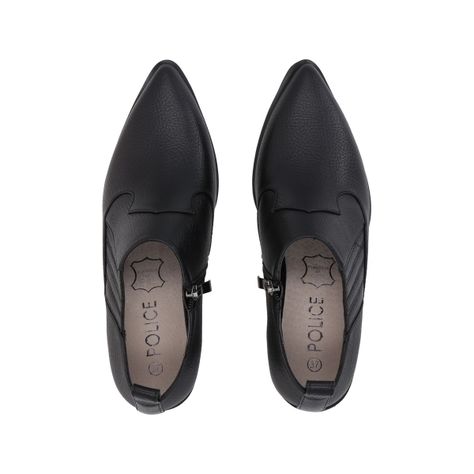 Botin Mujer Negro Dallas Police-1