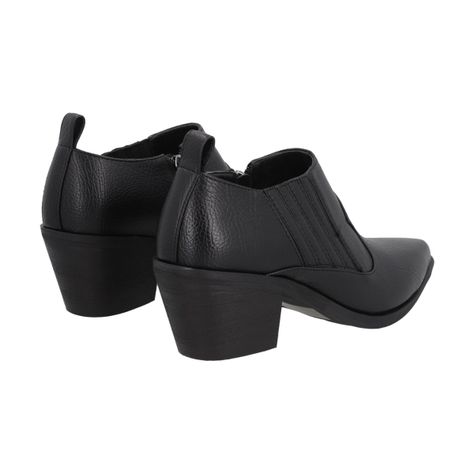 Botin Mujer Negro Dallas Police-3