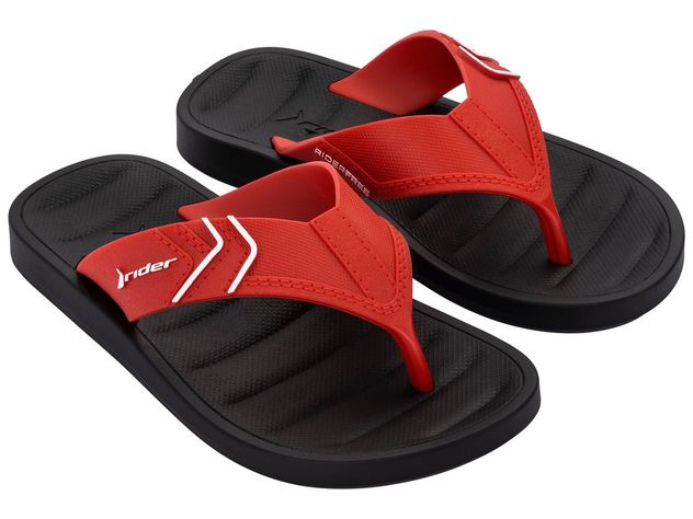 Sandalia Infantil Negro/Rojo Free Rider-1
