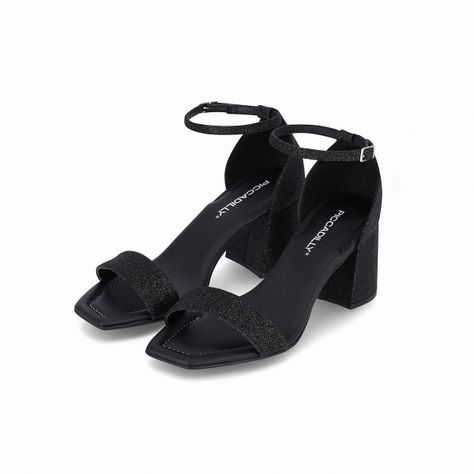 Sandalia Mujer Negro Flavia Piccadilly-0