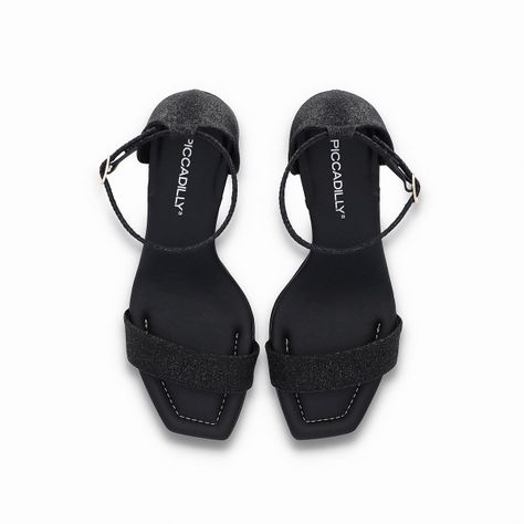 Sandalia Mujer Negro Flavia Piccadilly-2