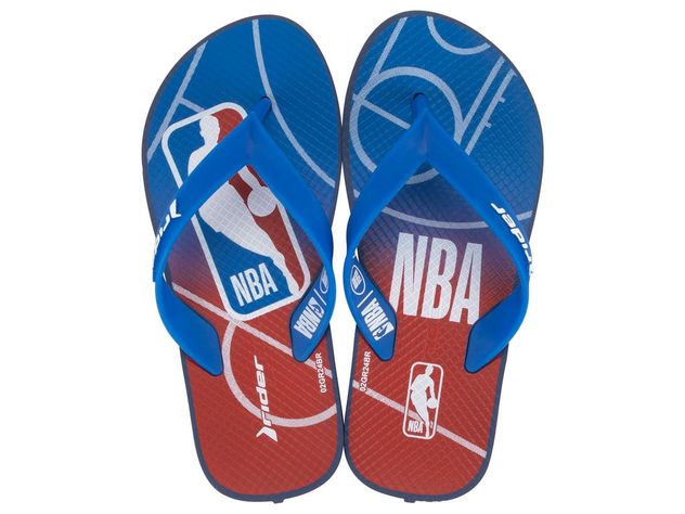 Sandalia Infantil Azul/Rojo  NBA Feel-0