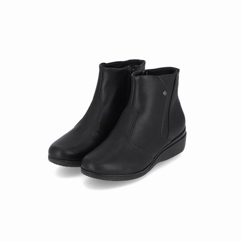 Botin Mujer Negro Beth 71 Piccadilly-1