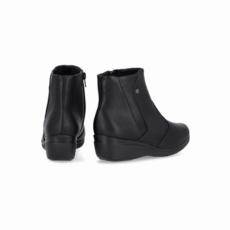 Botin Mujer Negro Beth 71 Piccadilly-2
